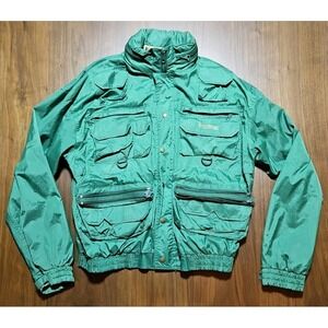 Vintage‎ Hodgeman Lakestream Mens Fishing Wading Jacket Hooded Large